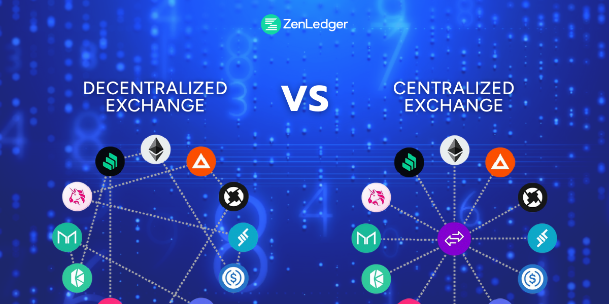 Decentralized Exchanges (DEX): Differences between DEX and centralized exchanges.