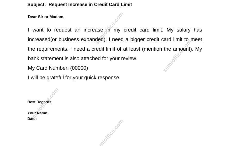 Email phishing for credit card account credit limit increase verification