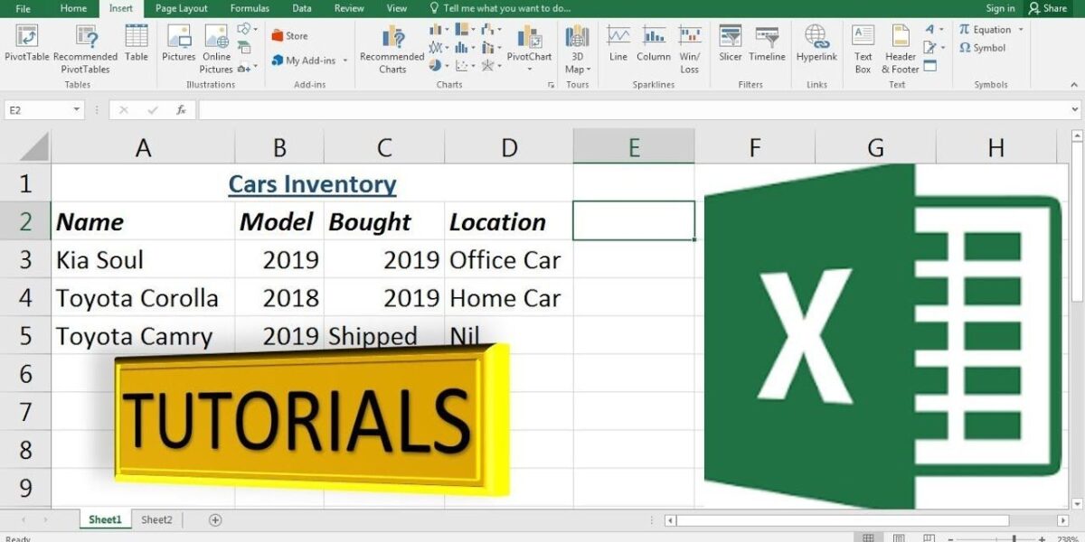 Microsoft Excel: Step-by-Step Tutorials