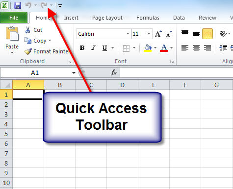 Microsoft Excel: Customizing Ribbon and Quick Access Toolbar