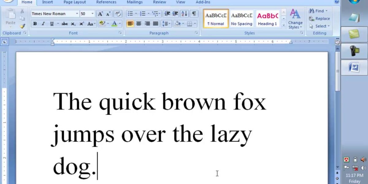 Microsoft Word: Starting with Simple Steps