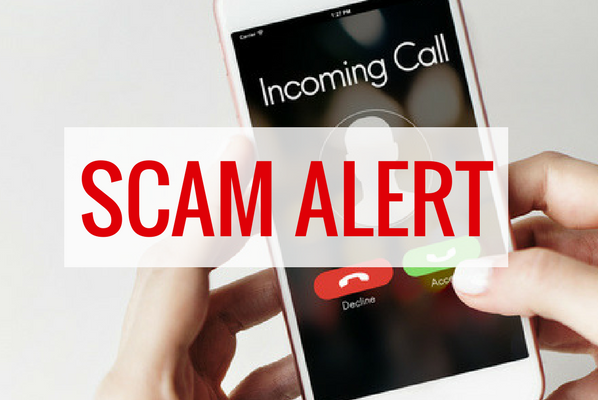 Phone call scam for credit card account verification